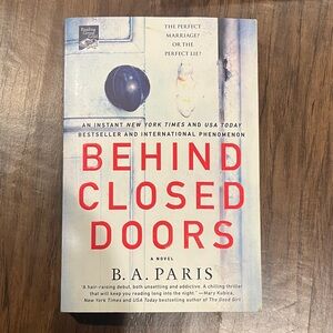 Paperback book - Behind Closed Doors by B.A. Paris